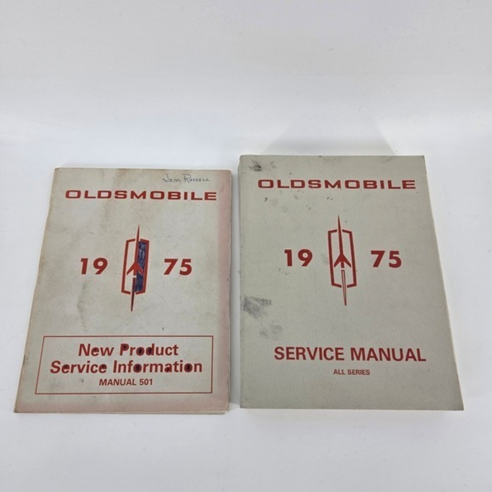 1975 Oldsmobile Chassis Service Manual & New Product Info All Series GM Repair‎